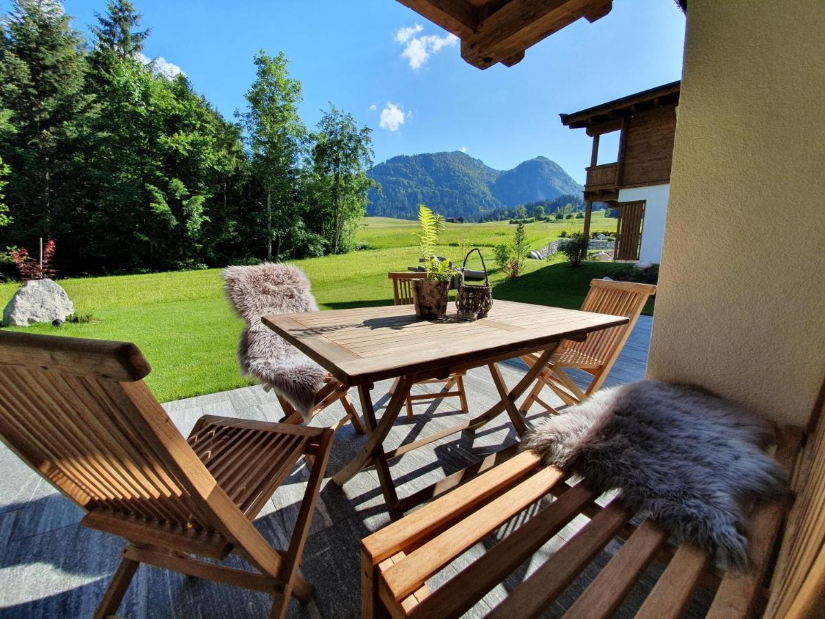 Zeitfrei Chalet Apartments フィーバーブルン エクステリア 写真