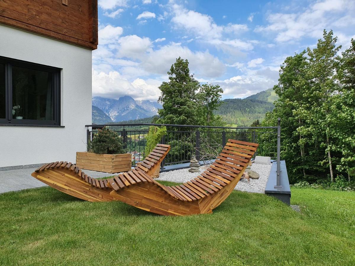 Zeitfrei Chalet Apartments フィーバーブルン エクステリア 写真